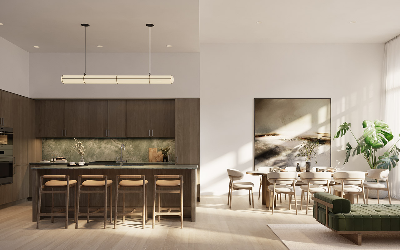 THE WELL Coconut Grove kitchen