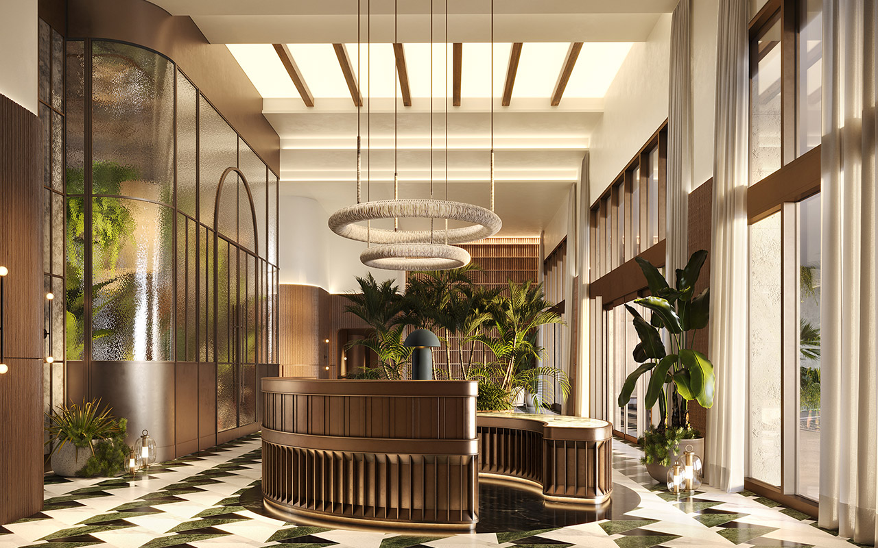 lobby reception at THE WELL Coconut Grove