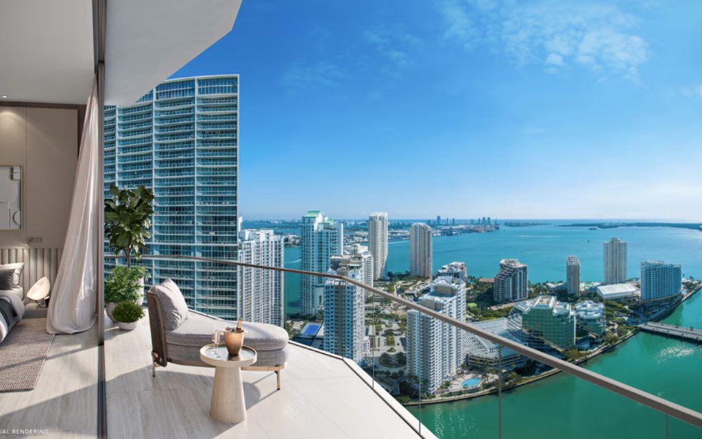 water view from Viceroy Brickell