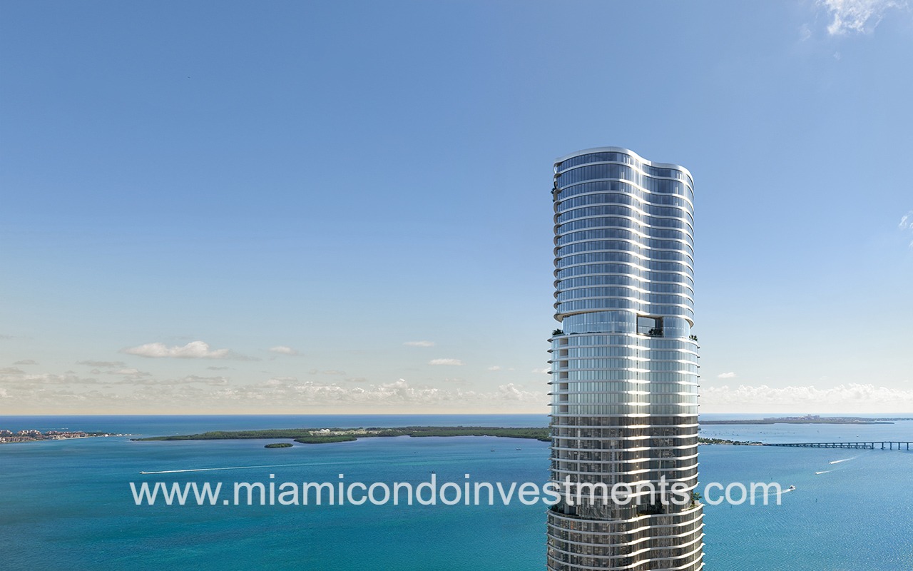619 Brickell top of building