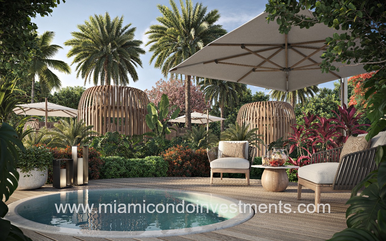 619 Brickell plunge pool