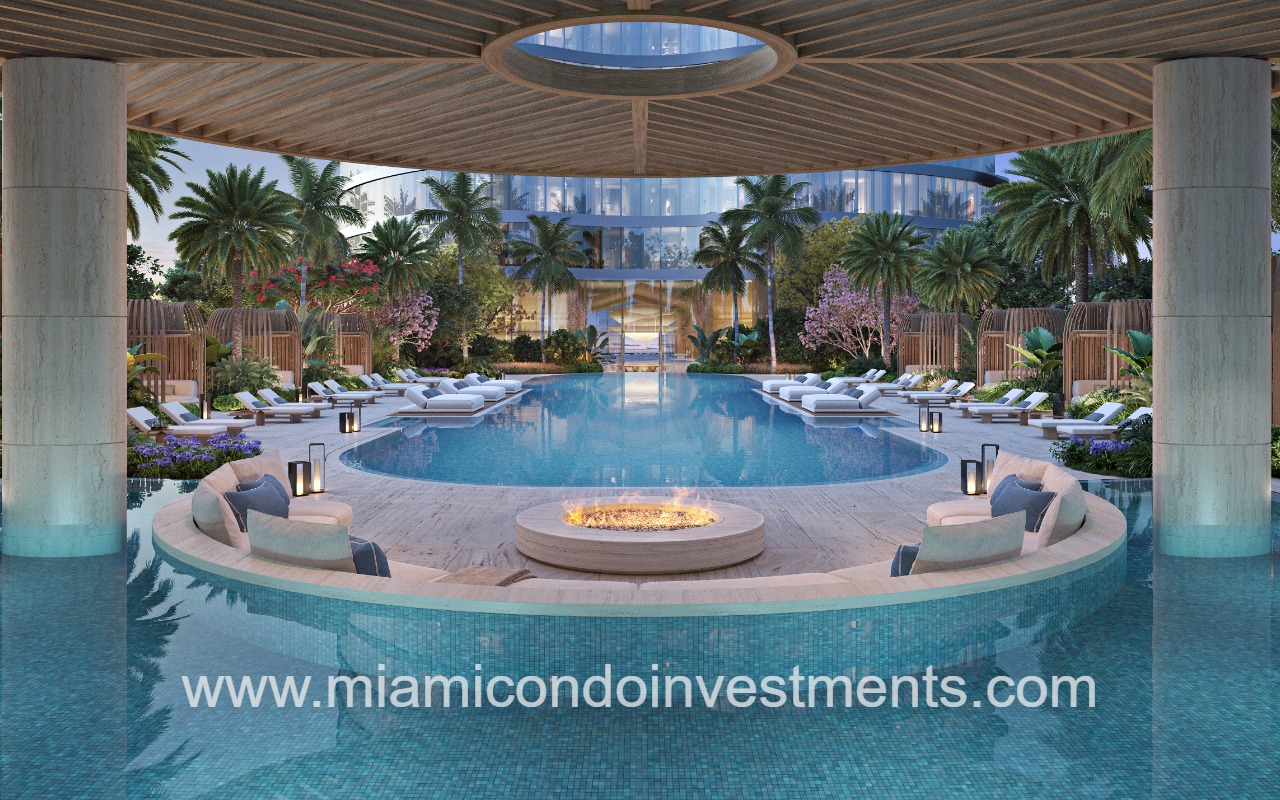 619 Brickell pool deck