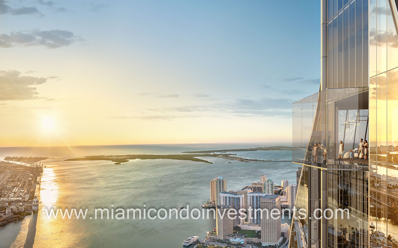 Delano Residences  Hotel Miami observation deck