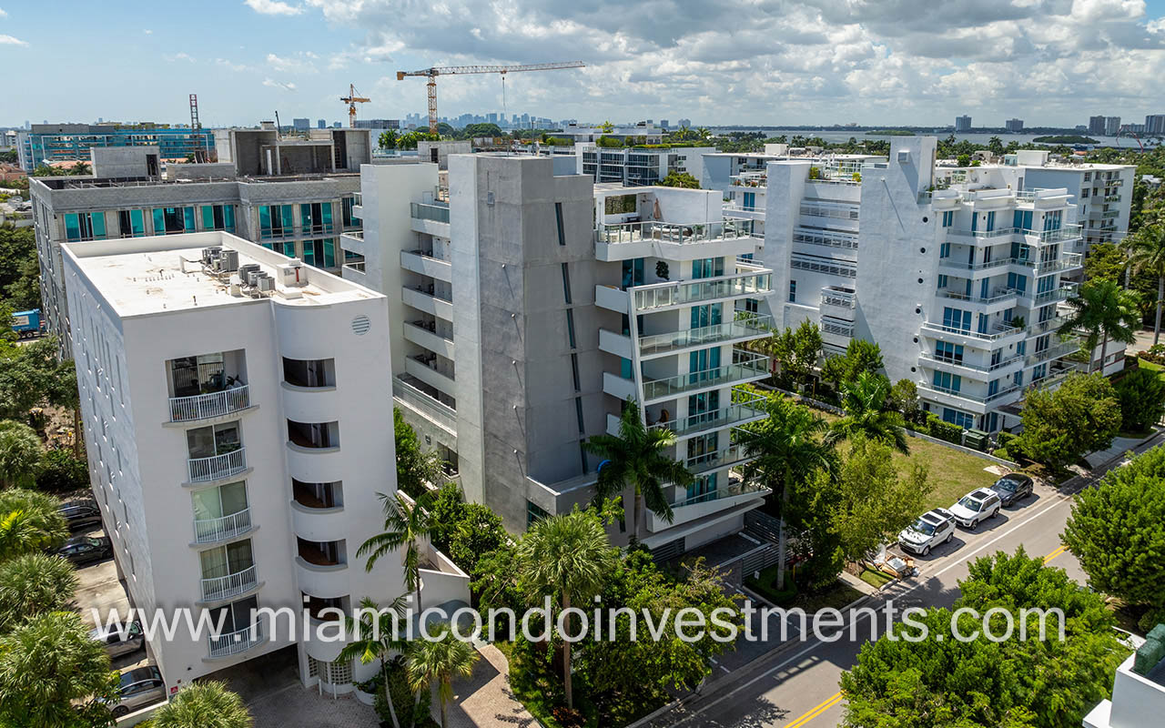 One Bay Harbor condos in Bay Harbor Islands view of building