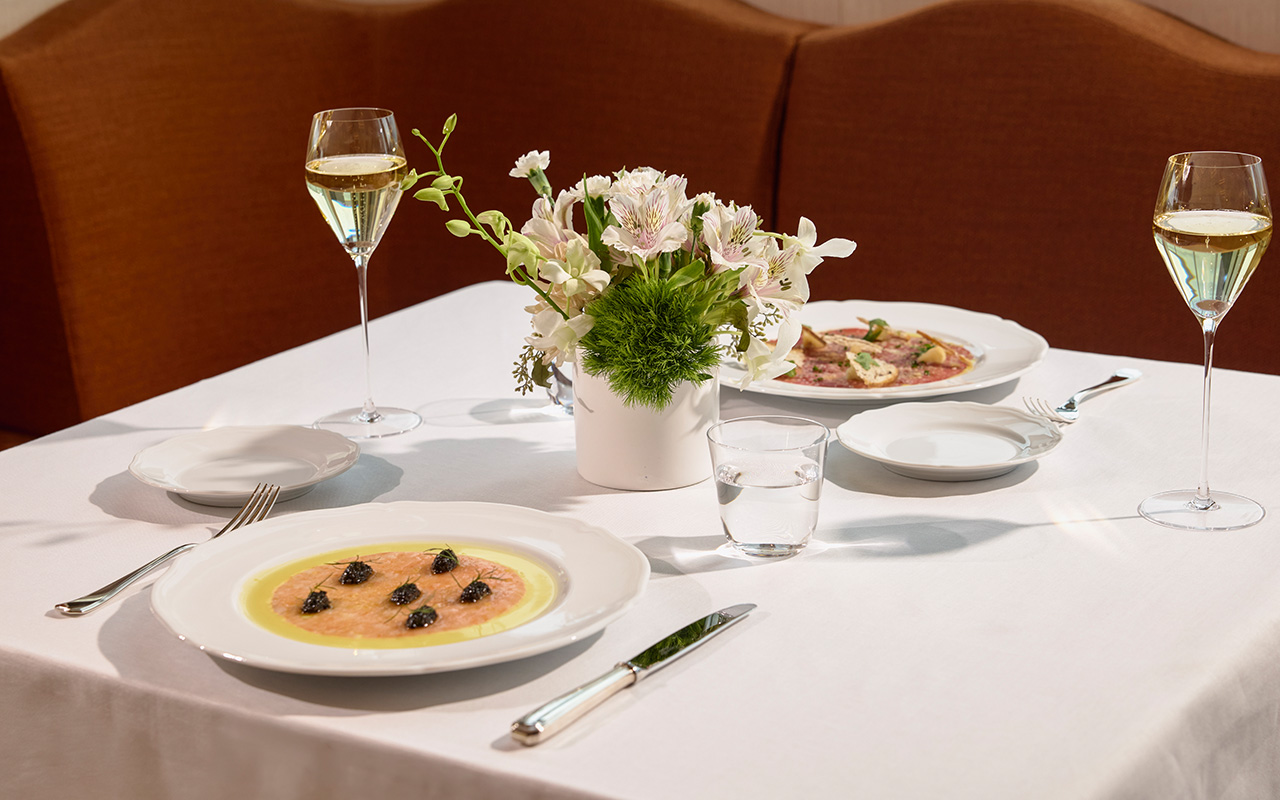 Italian cuisine at SEIA Miami restaurant