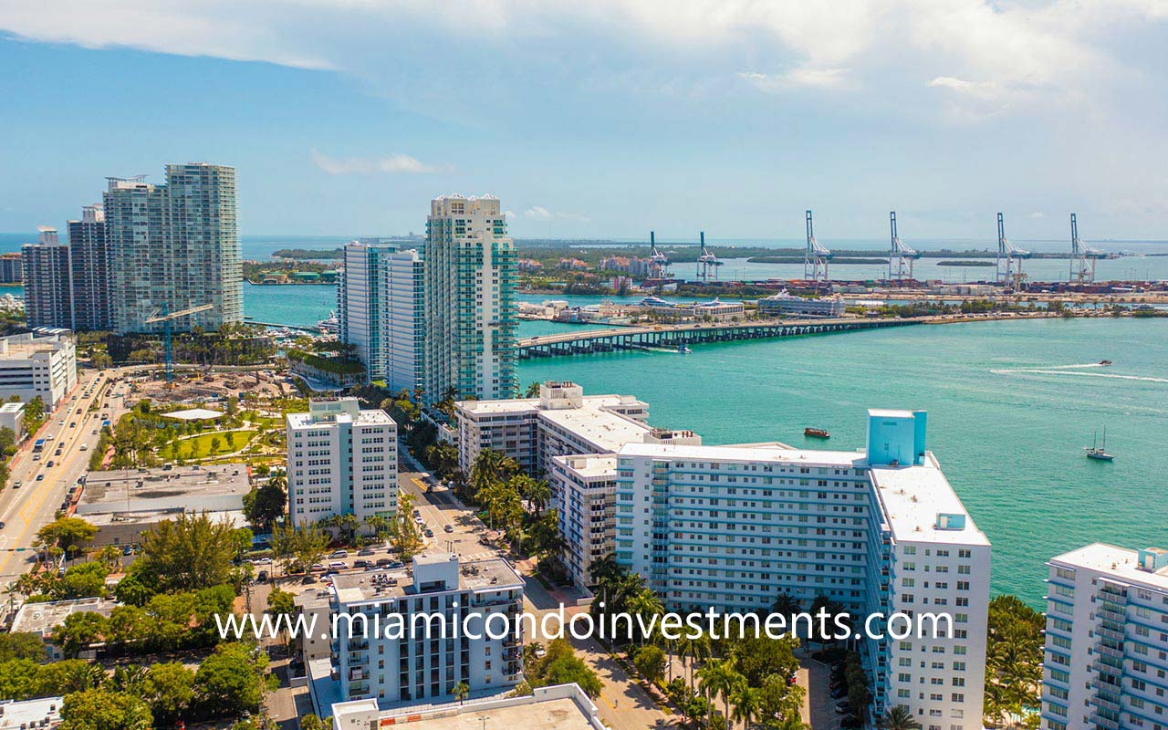 South Bay Club condominium in Miami Beach