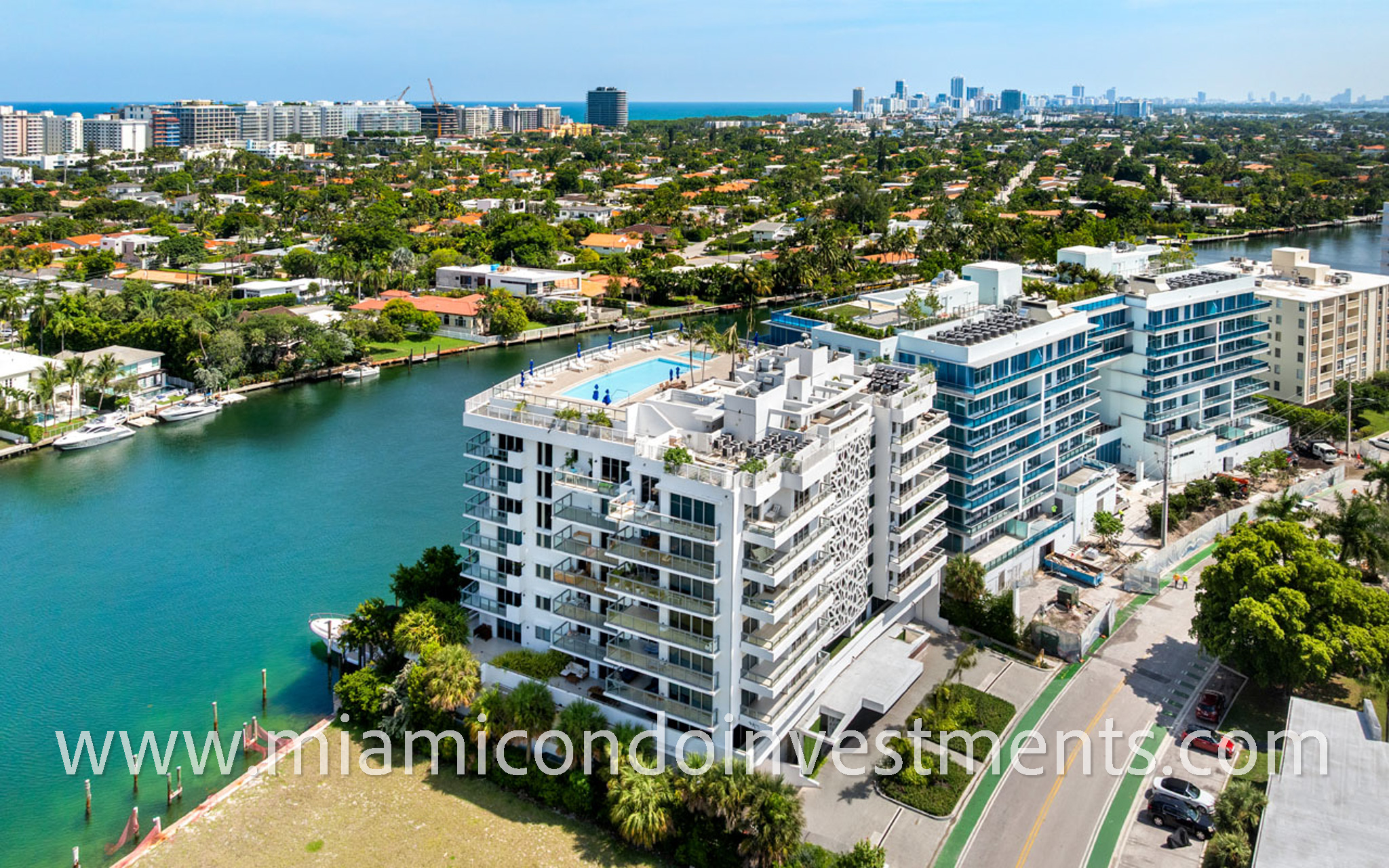 The Ivory condo in Bay Harbor Islands side of building
