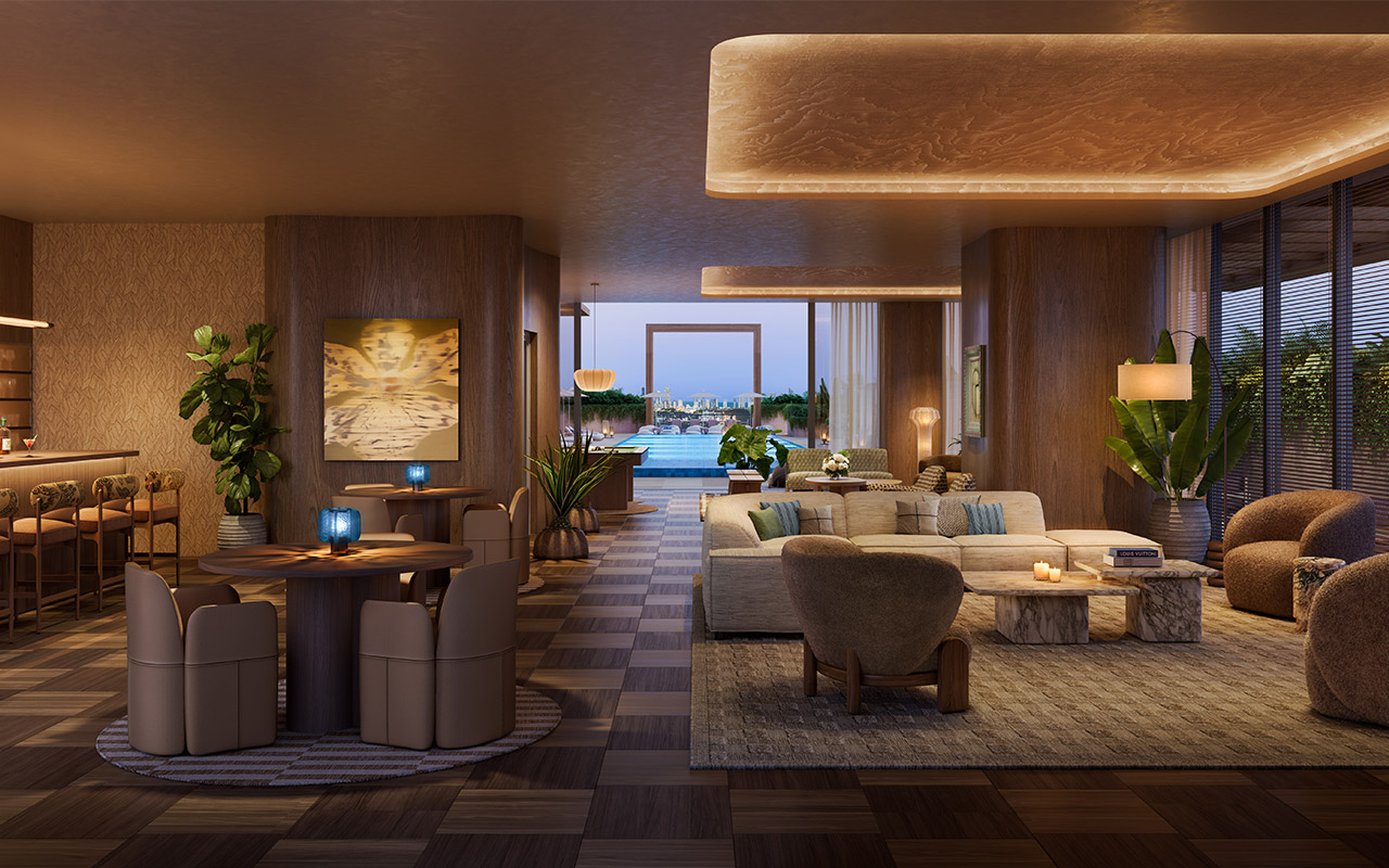 The William Residences clubroom