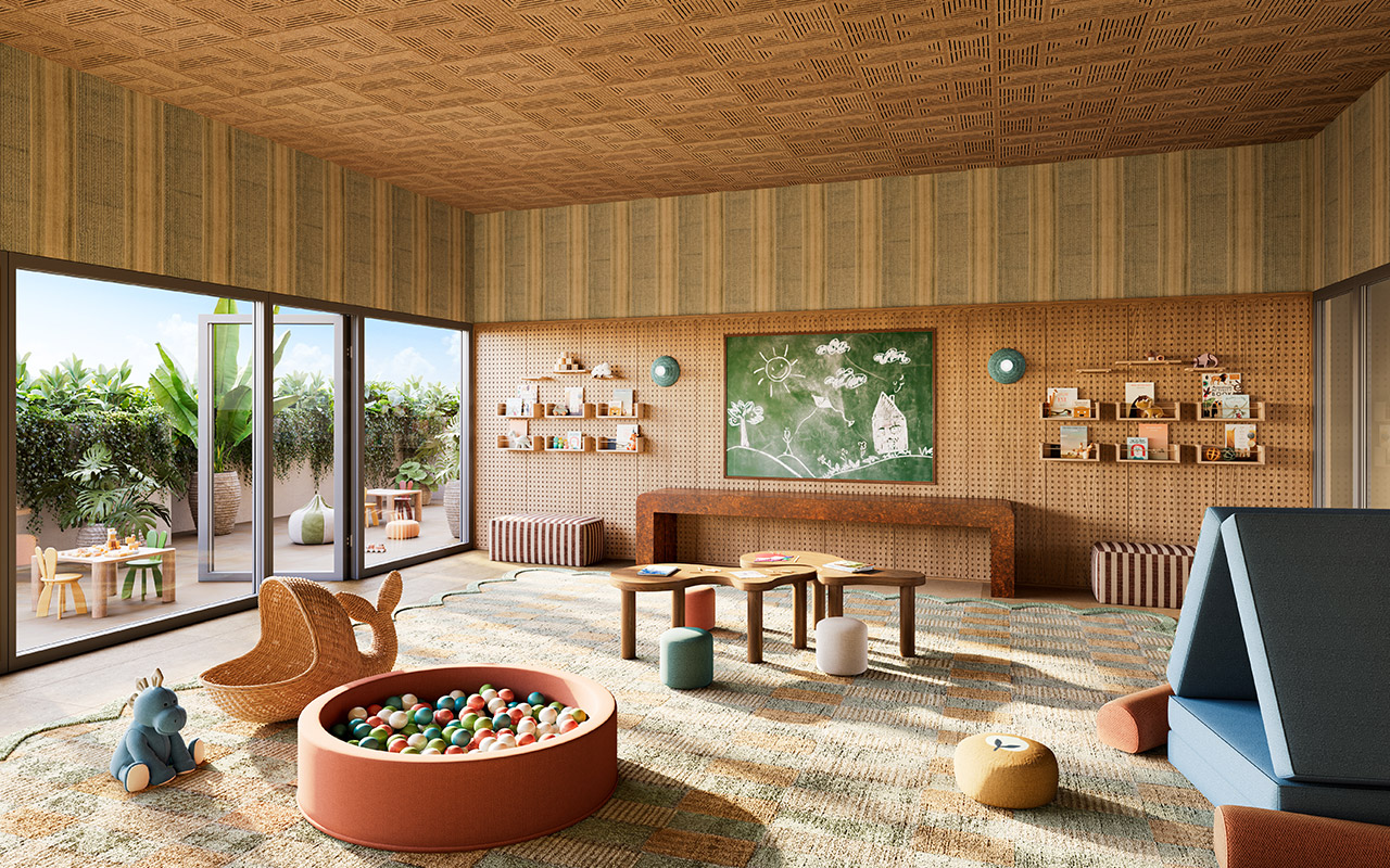 The William Residences kids playroom