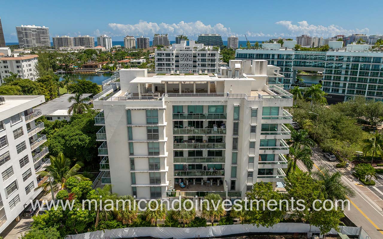Bay Harbor Club condos side of building