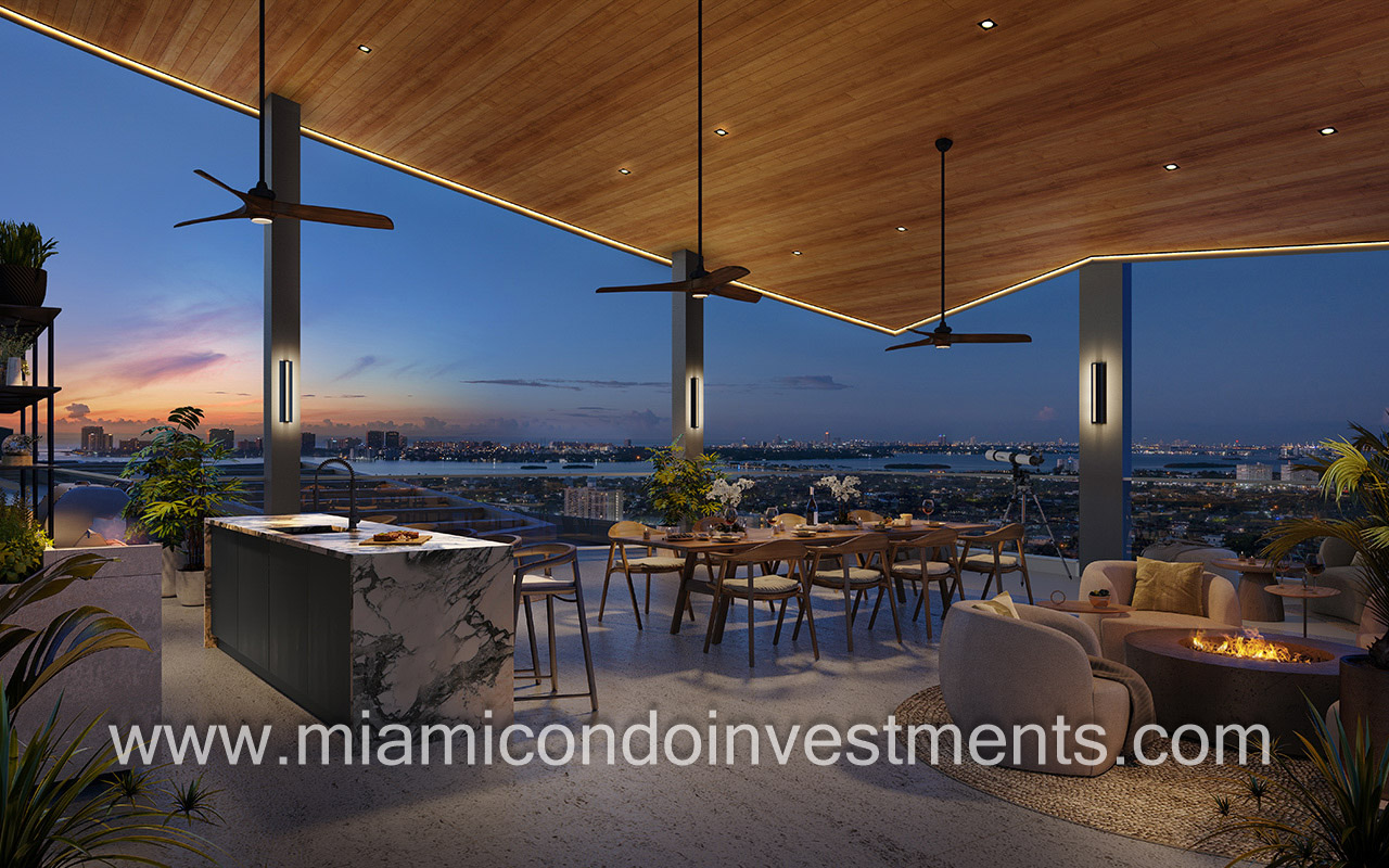 Nexo Residences condominium observation desk