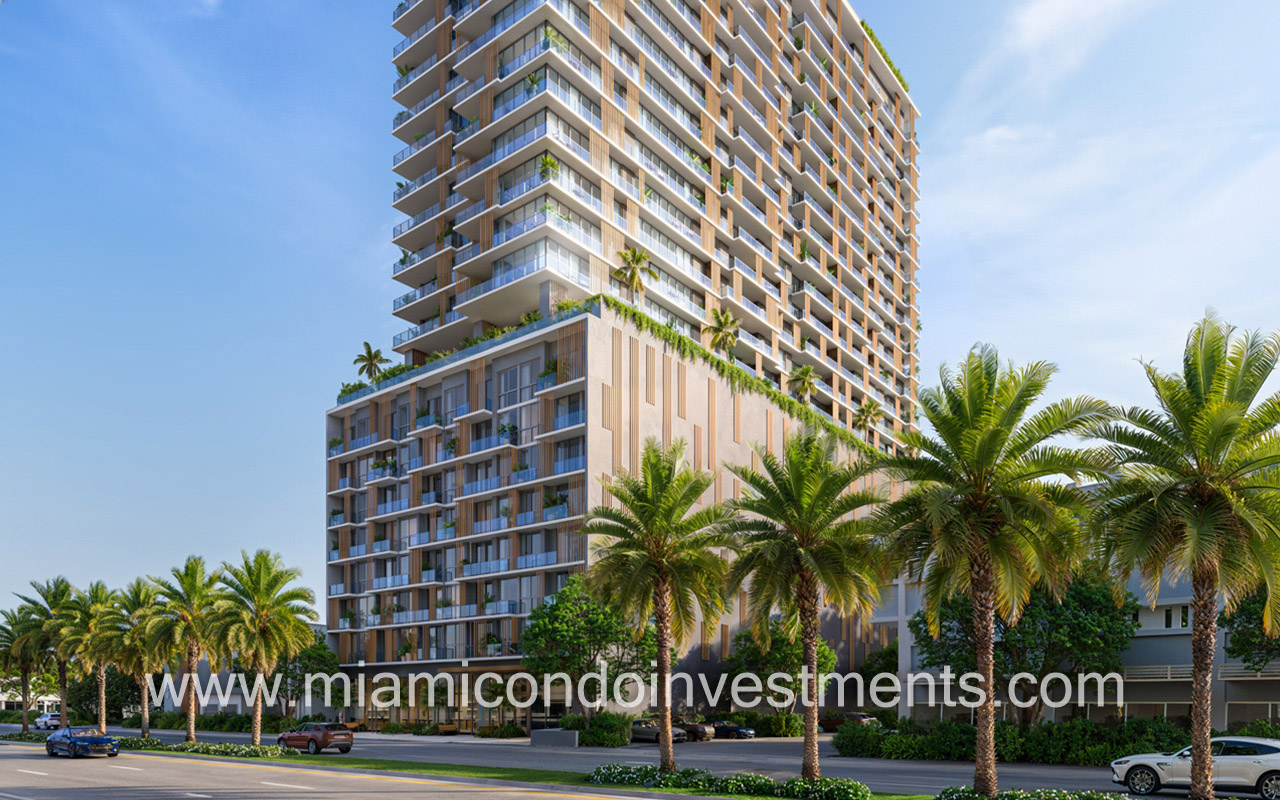 The William building exterior closeup