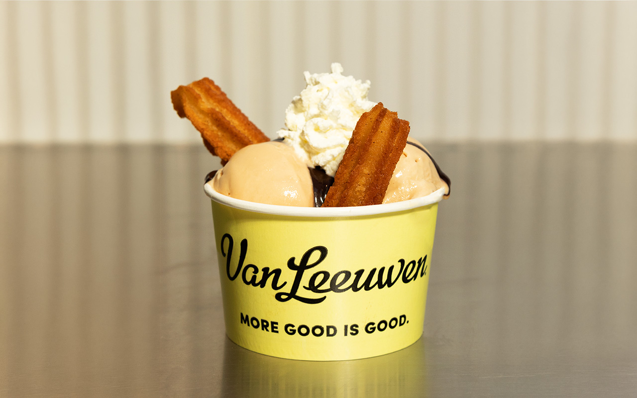 Van Leeuwen x COYO Taco Cajeta Churro Sundae collaboration