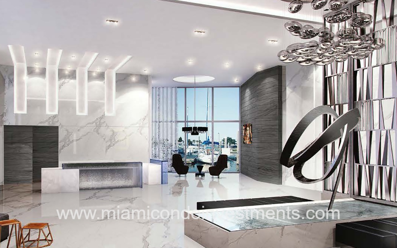 Marina Palms South lobby