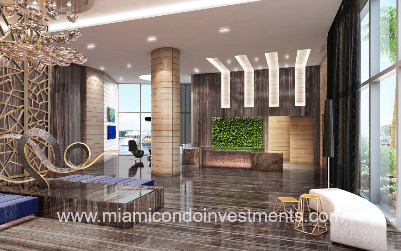 Marina Palms North lobby