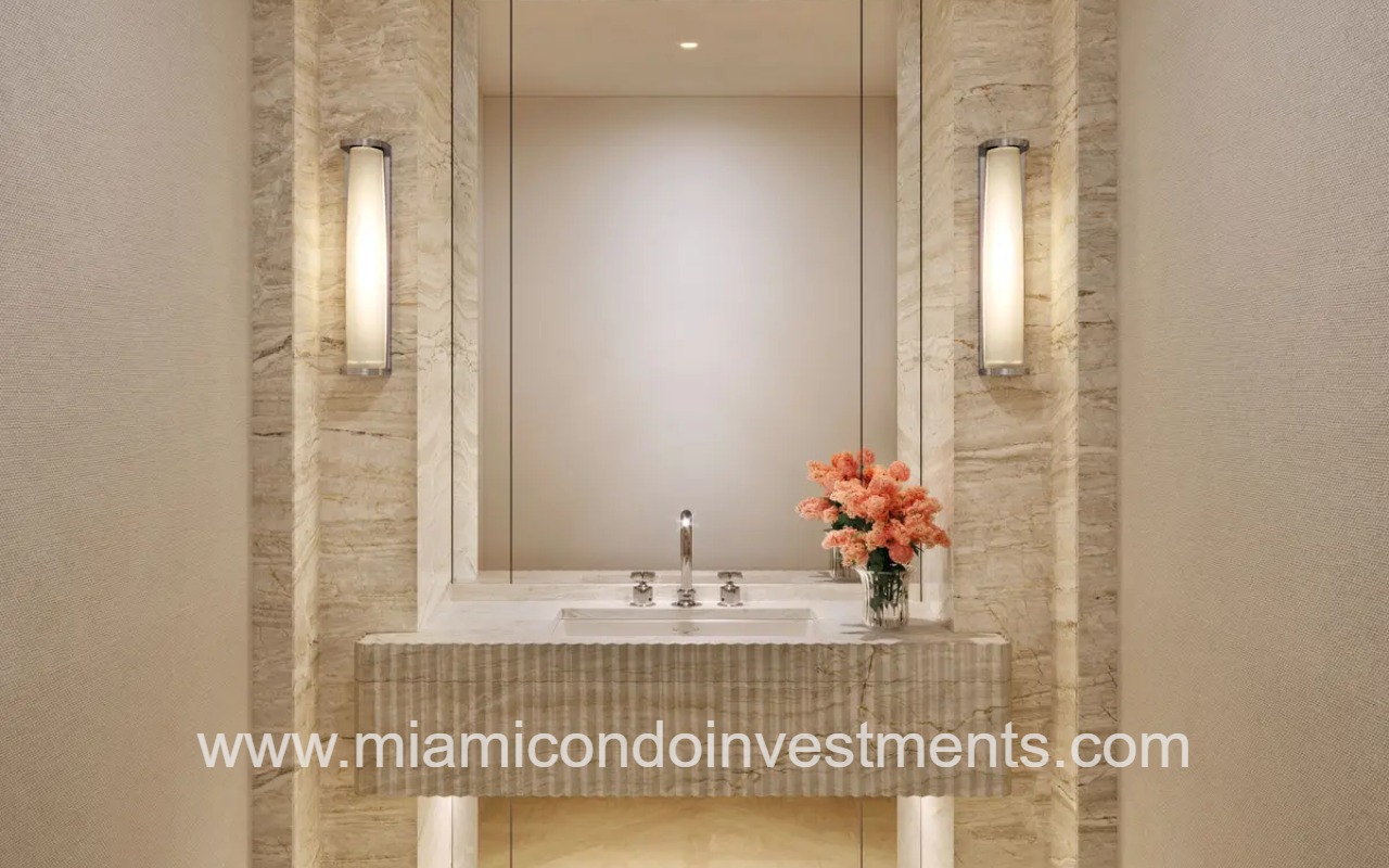 Ocean Terrace Residences bathroom vanity