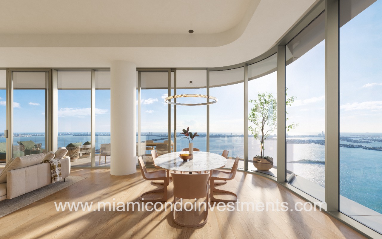 LILLI Miami Edgewater living room East