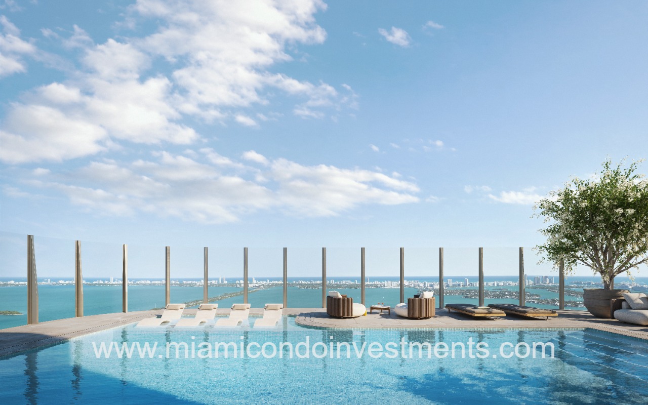 LILLI Miami Edgewater rooftop pool