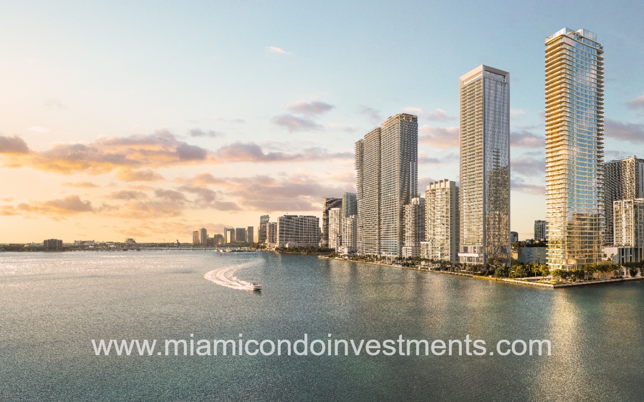 LILLI Miami Edgewater aerial