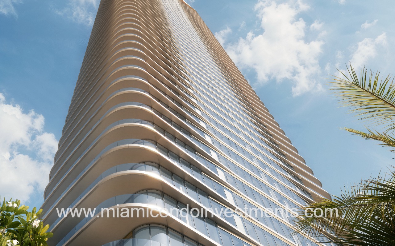 LILLI Miami Edgewater facade low angle