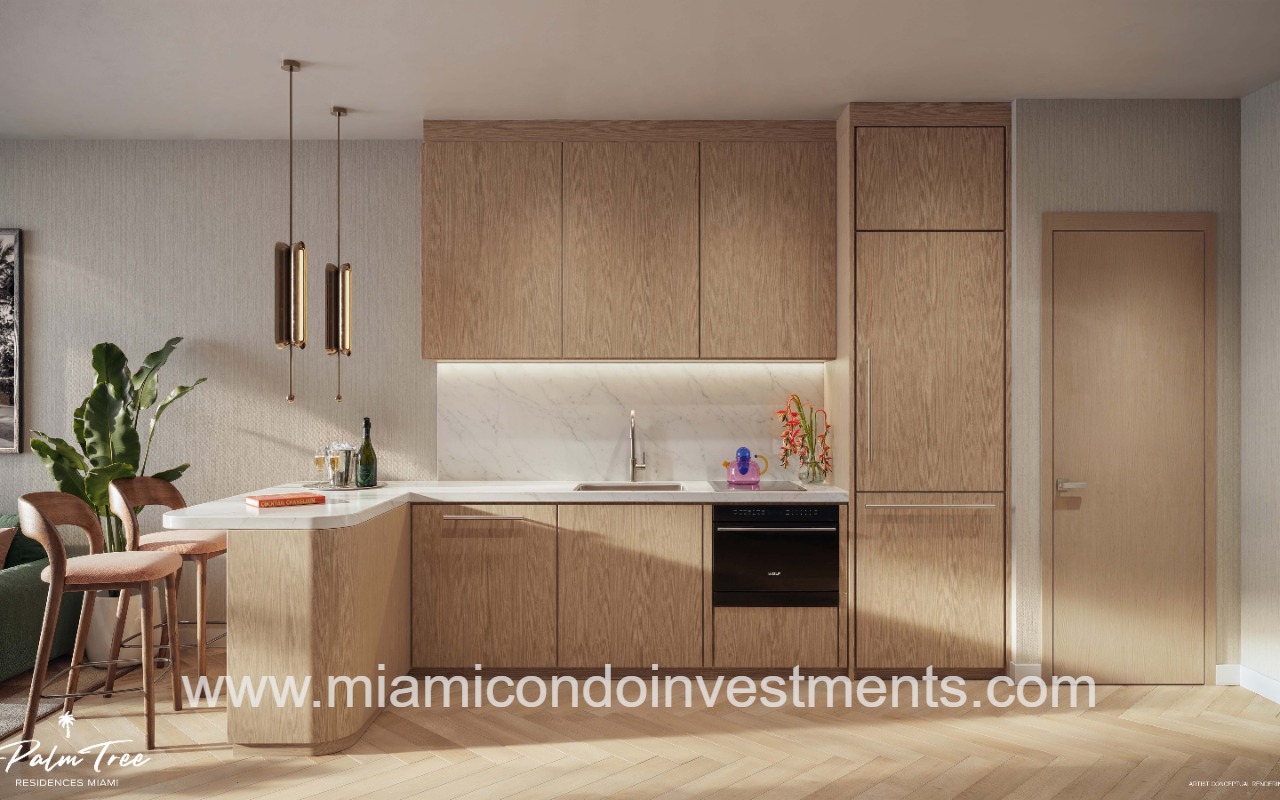 Palm Tree Residences kitchen