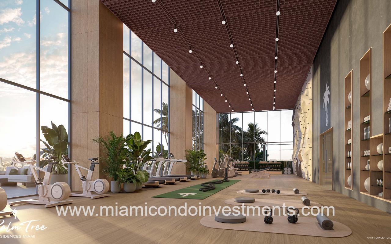 Palm Tree Residences gym