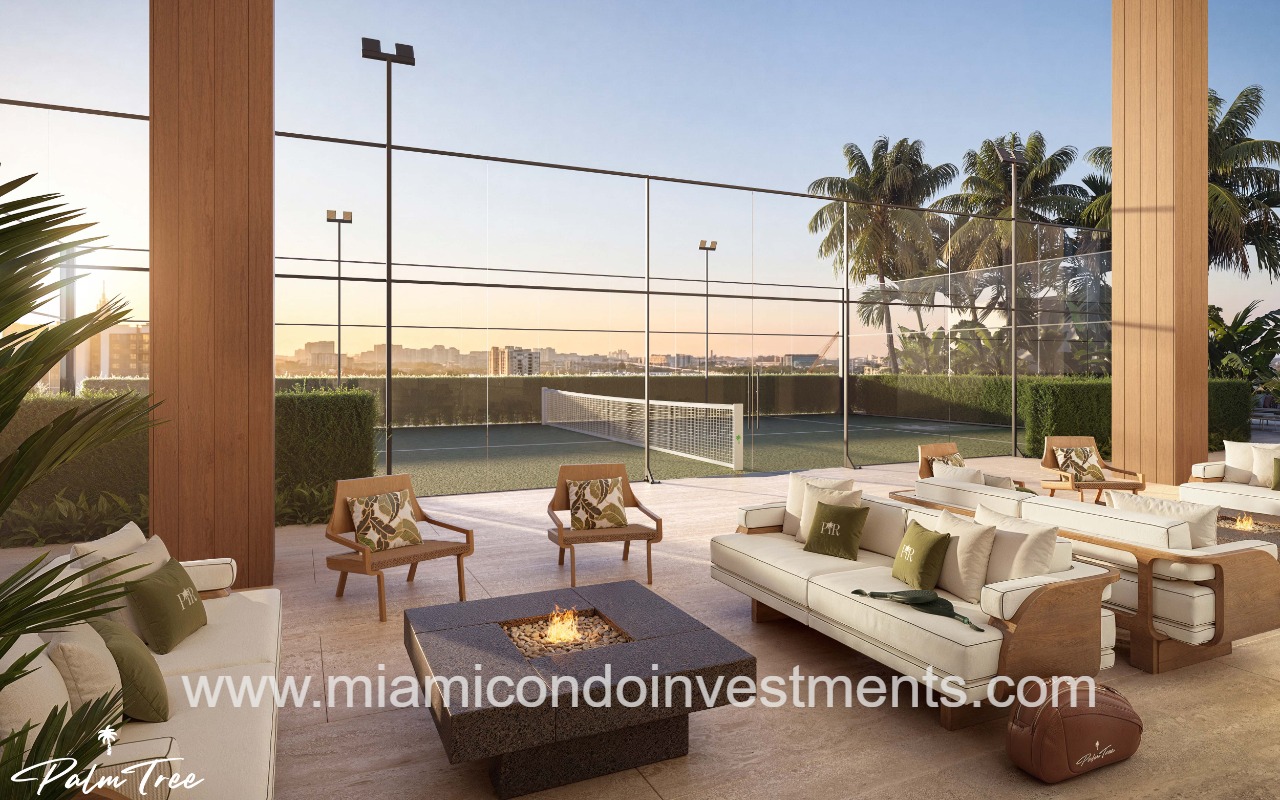 Palm Tree Residences padel court