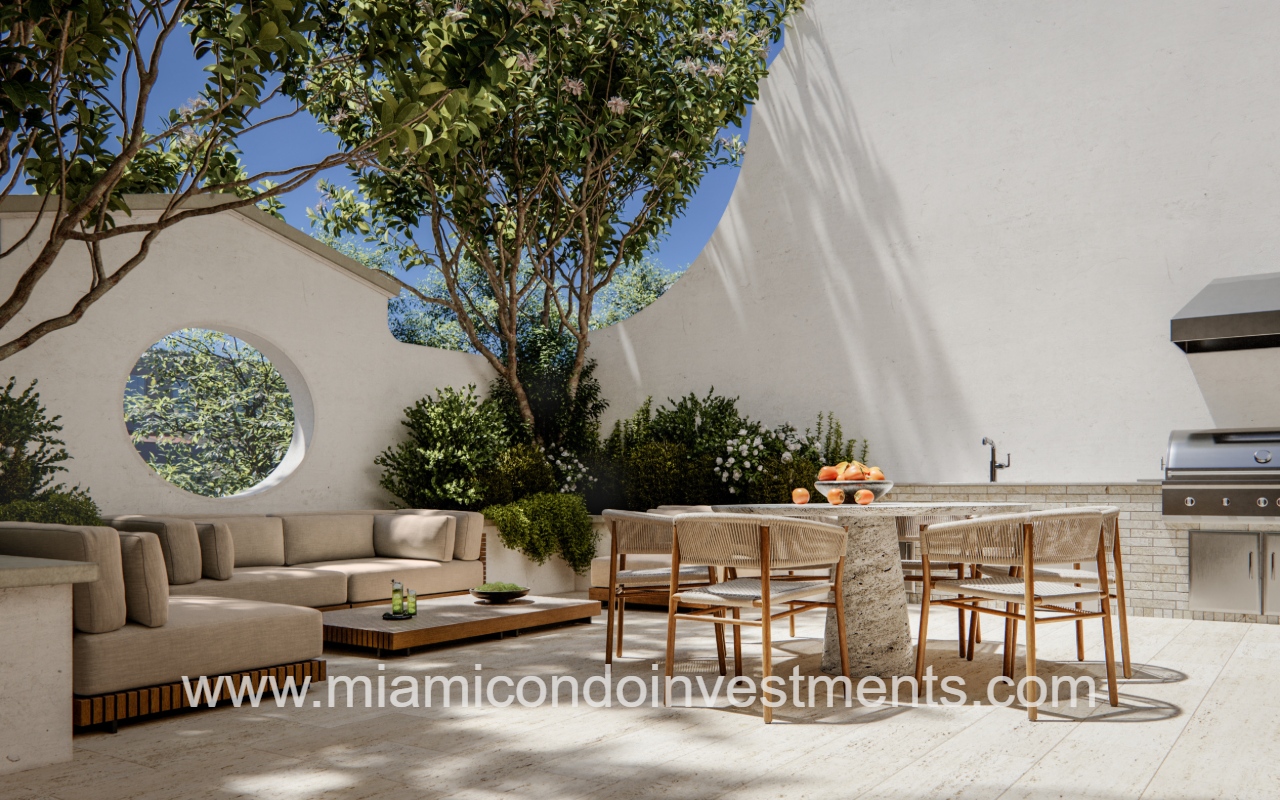 The George terrace & summer kitchen