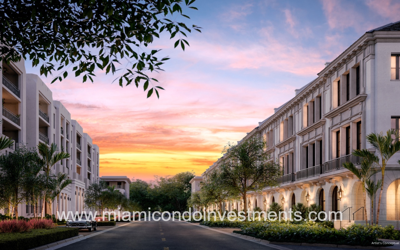 The George sunset