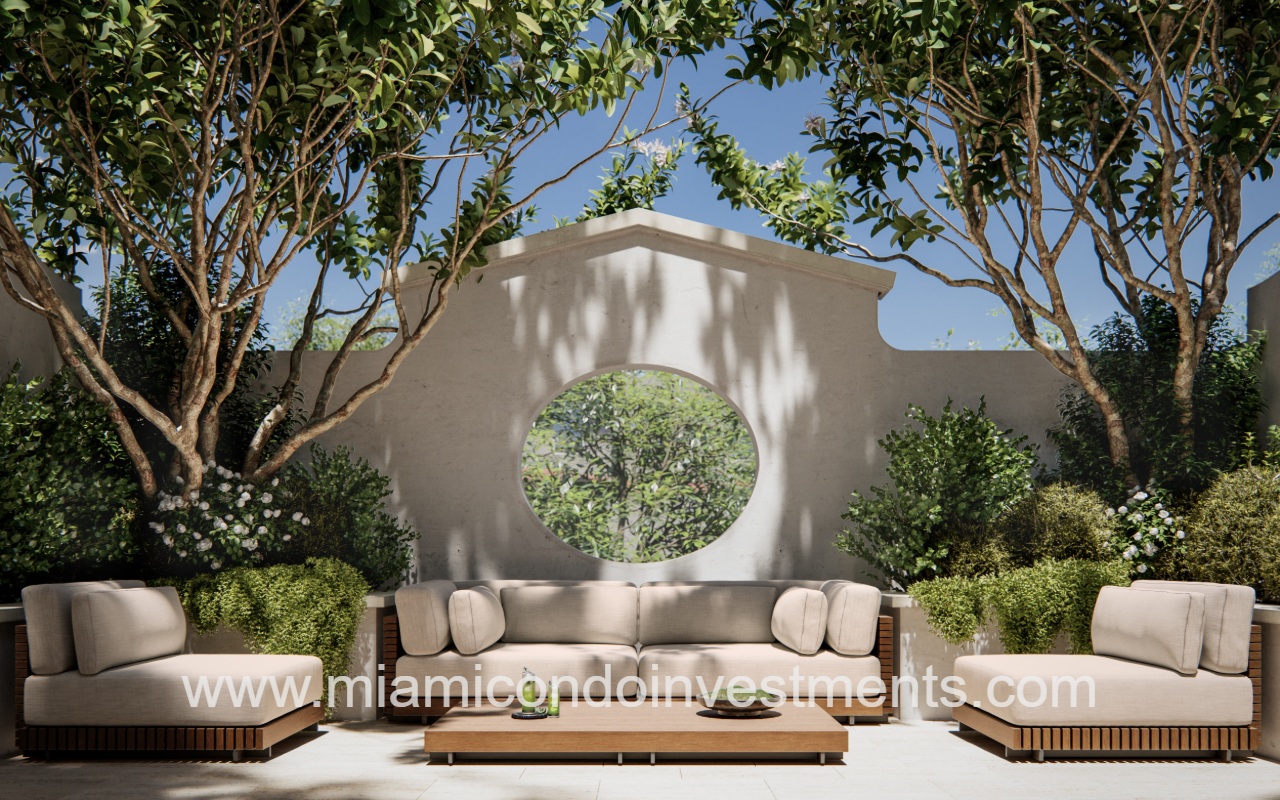 The George outdoor terrace