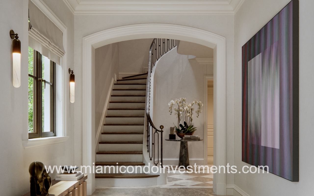 The George foyer and staircase