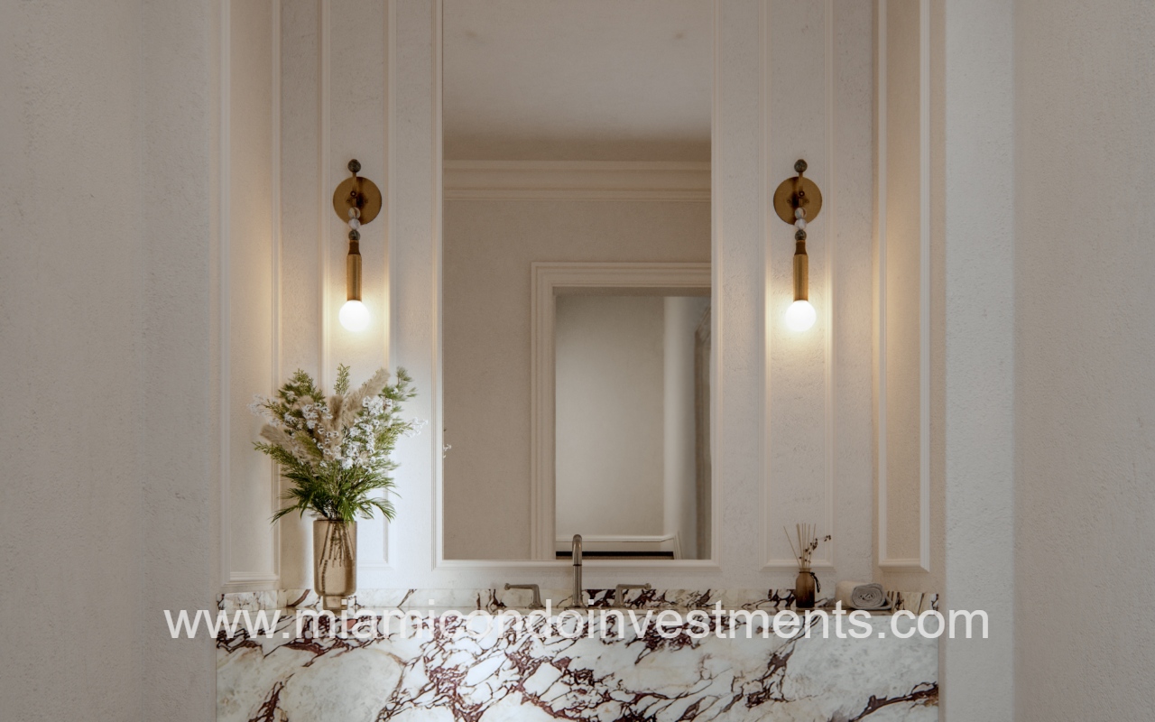 The George powder room