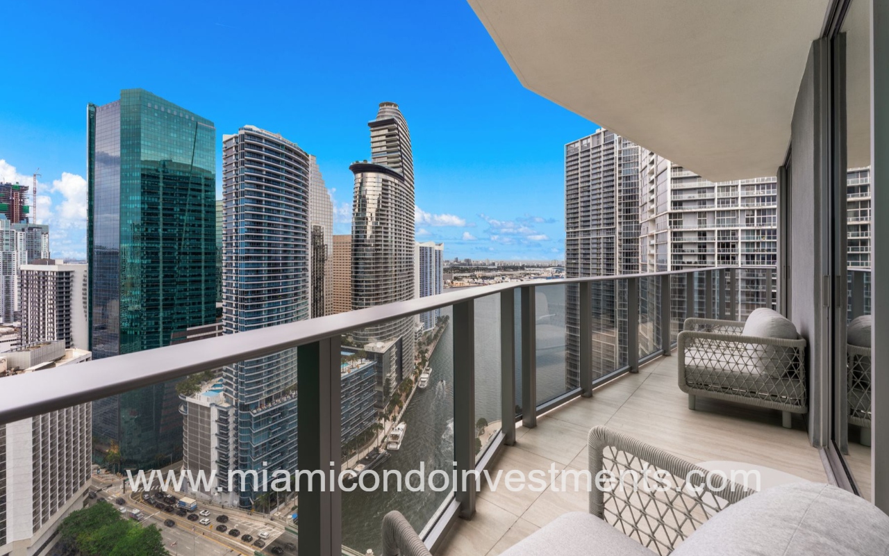 Viceroy Brickell view from balcony