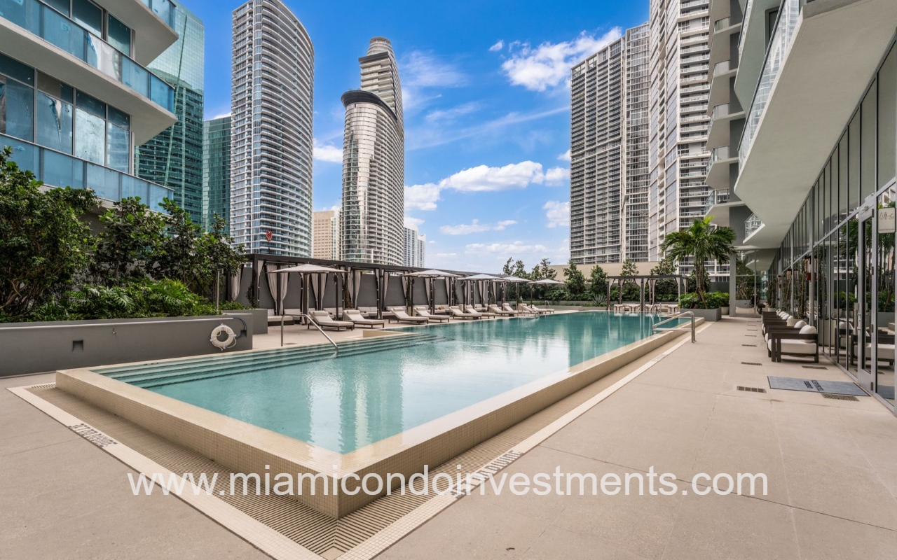 Viceroy Brickell side angle pool