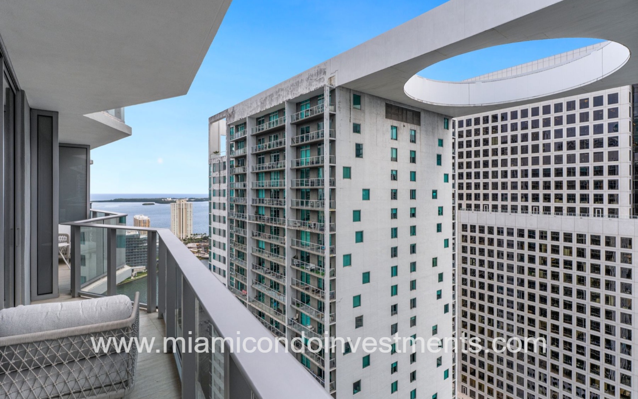 Viceroy Brickell view from balcony
